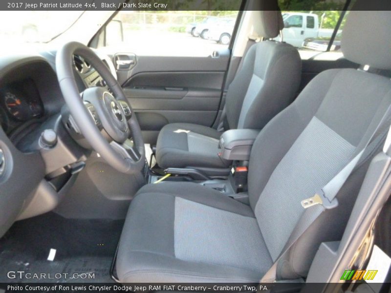 Black / Dark Slate Gray 2017 Jeep Patriot Latitude 4x4