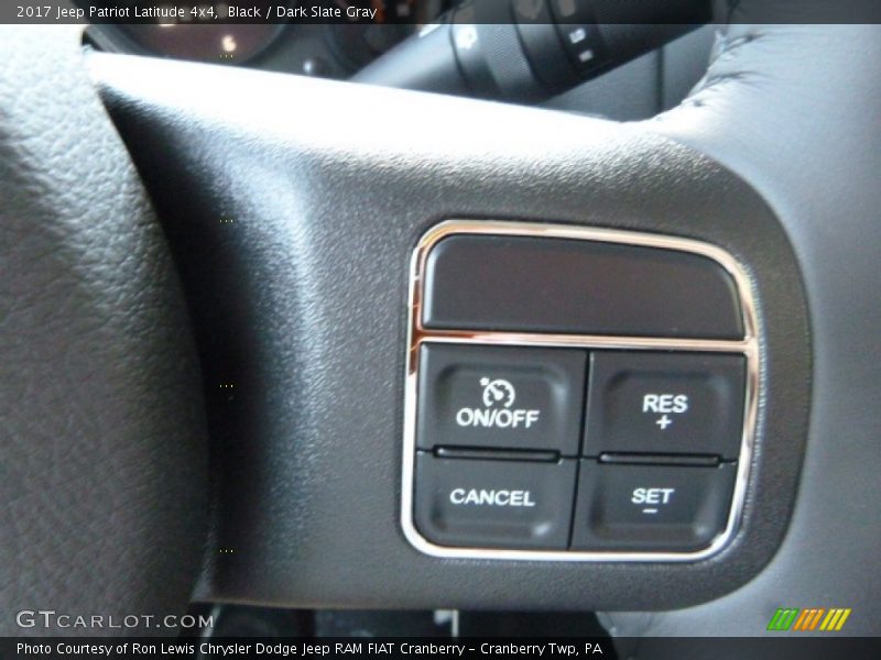 Black / Dark Slate Gray 2017 Jeep Patriot Latitude 4x4