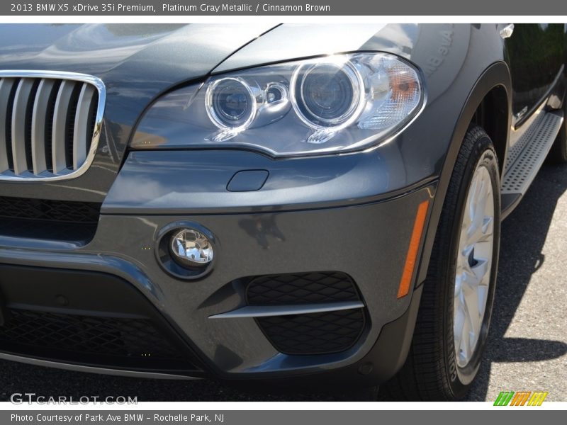 Platinum Gray Metallic / Cinnamon Brown 2013 BMW X5 xDrive 35i Premium