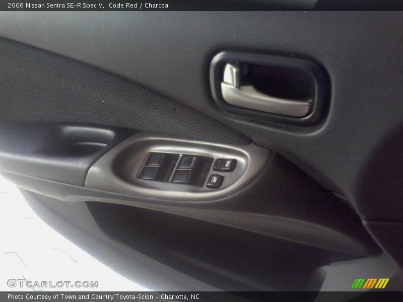 Code Red / Charcoal 2006 Nissan Sentra SE-R Spec V
