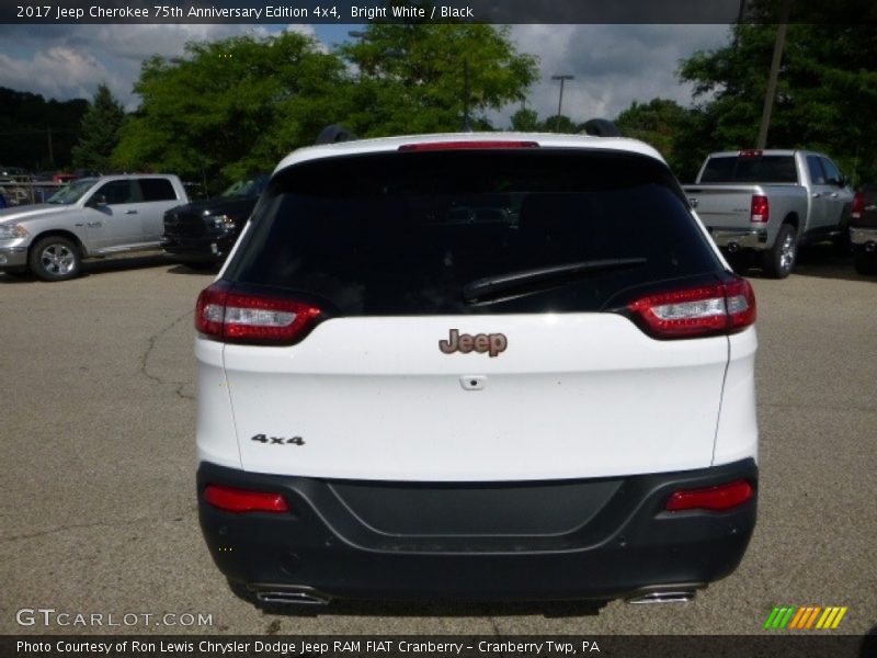 Bright White / Black 2017 Jeep Cherokee 75th Anniversary Edition 4x4