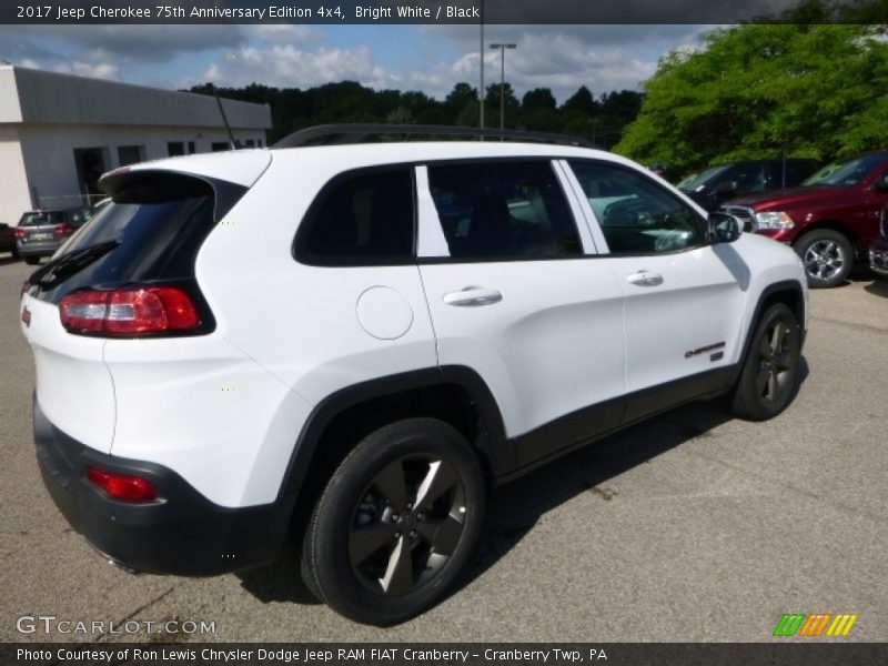 Bright White / Black 2017 Jeep Cherokee 75th Anniversary Edition 4x4