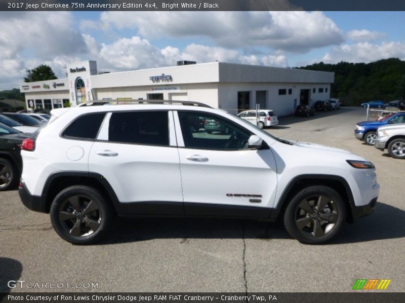 Bright White / Black 2017 Jeep Cherokee 75th Anniversary Edition 4x4