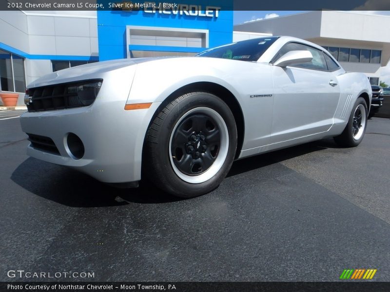 Silver Ice Metallic / Black 2012 Chevrolet Camaro LS Coupe