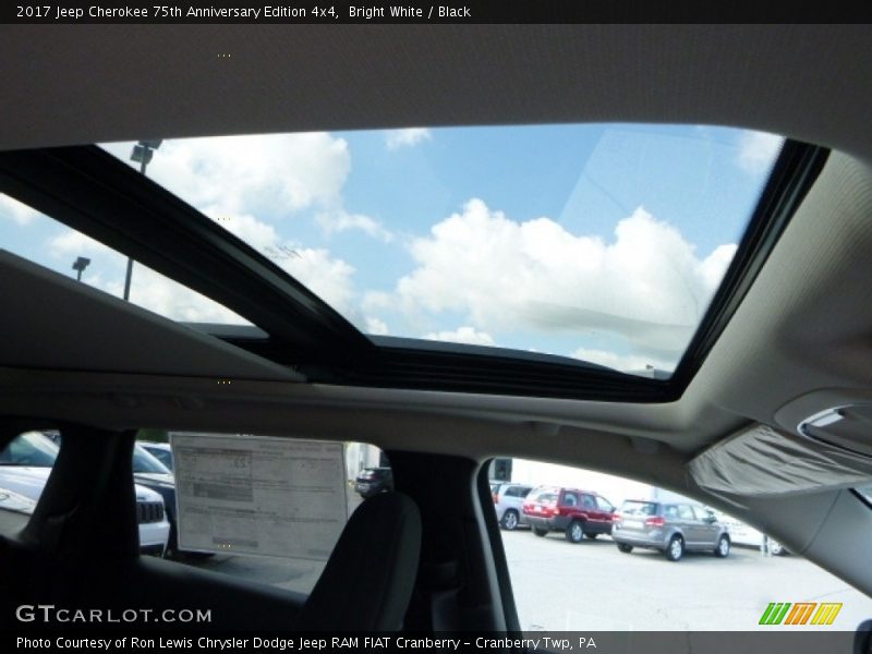 Bright White / Black 2017 Jeep Cherokee 75th Anniversary Edition 4x4