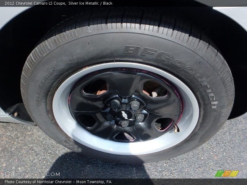 Silver Ice Metallic / Black 2012 Chevrolet Camaro LS Coupe