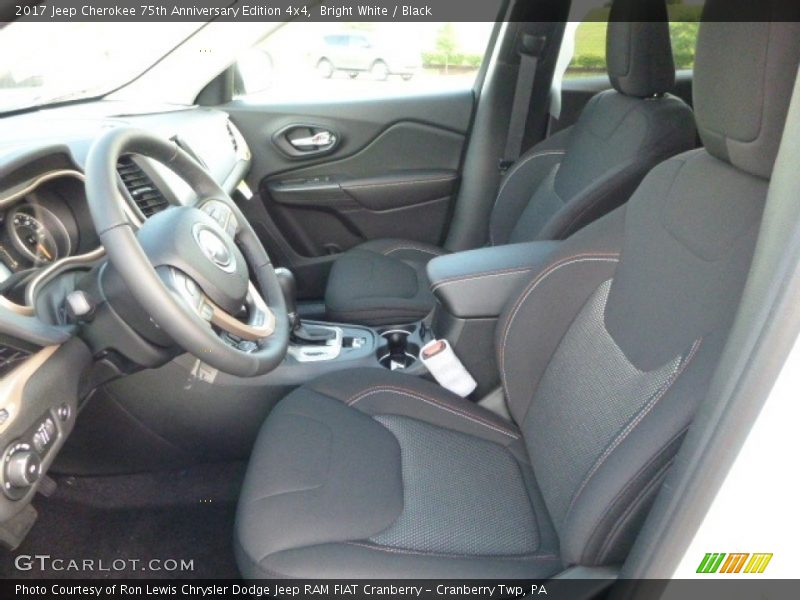 Bright White / Black 2017 Jeep Cherokee 75th Anniversary Edition 4x4