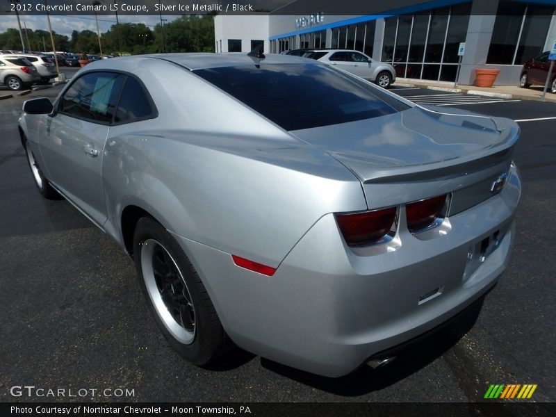 Silver Ice Metallic / Black 2012 Chevrolet Camaro LS Coupe