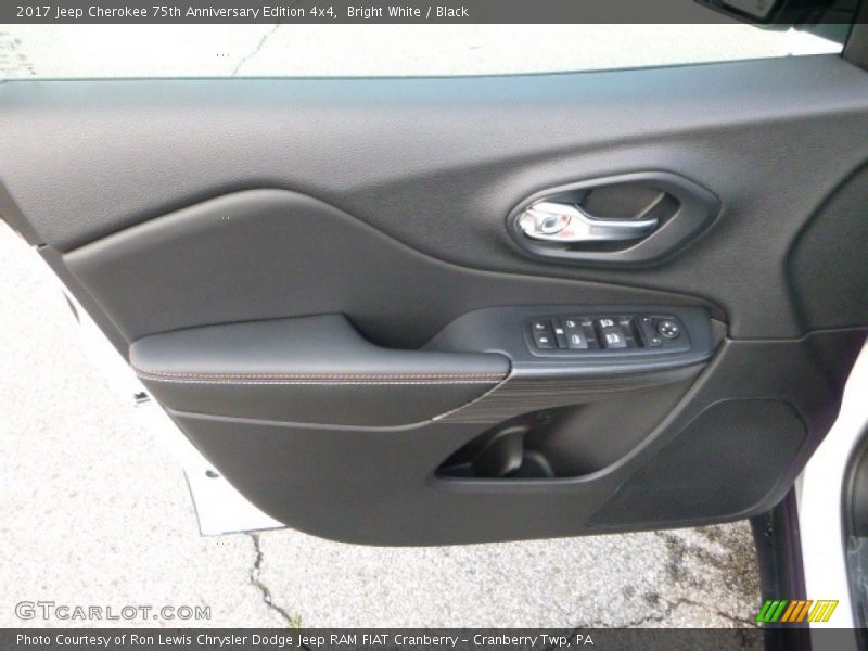Bright White / Black 2017 Jeep Cherokee 75th Anniversary Edition 4x4