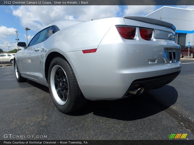 Silver Ice Metallic / Black 2012 Chevrolet Camaro LS Coupe