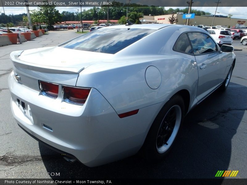 Silver Ice Metallic / Black 2012 Chevrolet Camaro LS Coupe