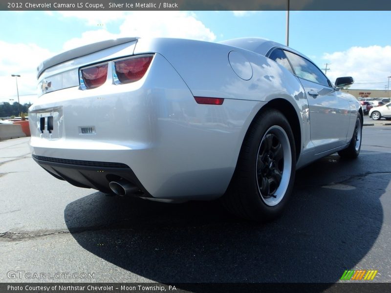 Silver Ice Metallic / Black 2012 Chevrolet Camaro LS Coupe