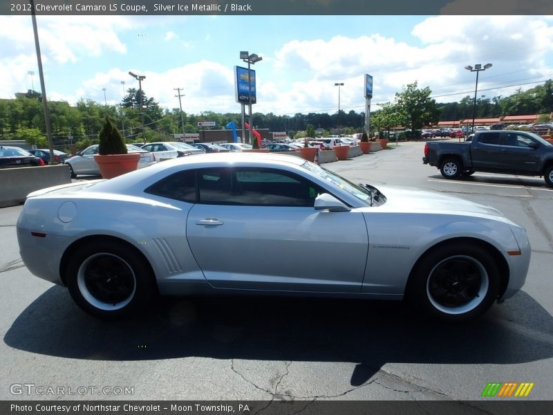Silver Ice Metallic / Black 2012 Chevrolet Camaro LS Coupe