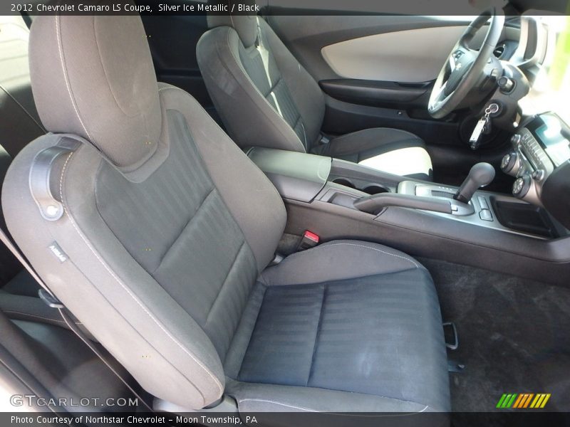 Silver Ice Metallic / Black 2012 Chevrolet Camaro LS Coupe