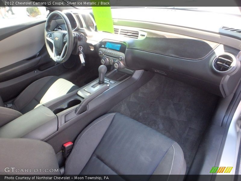 Silver Ice Metallic / Black 2012 Chevrolet Camaro LS Coupe