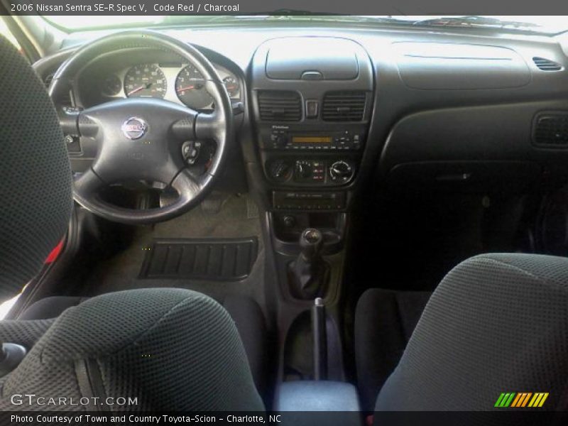 Code Red / Charcoal 2006 Nissan Sentra SE-R Spec V