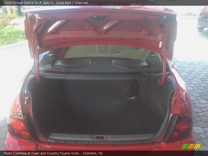 Code Red / Charcoal 2006 Nissan Sentra SE-R Spec V