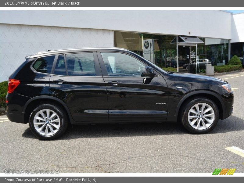 Jet Black / Black 2016 BMW X3 xDrive28i