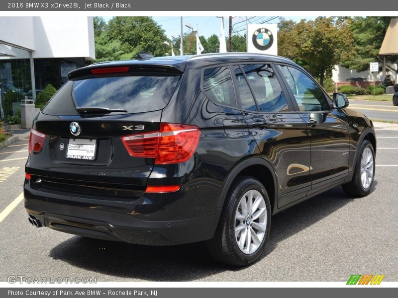 Jet Black / Black 2016 BMW X3 xDrive28i