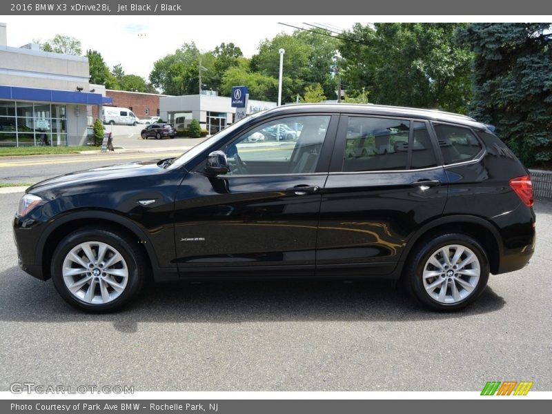 Jet Black / Black 2016 BMW X3 xDrive28i