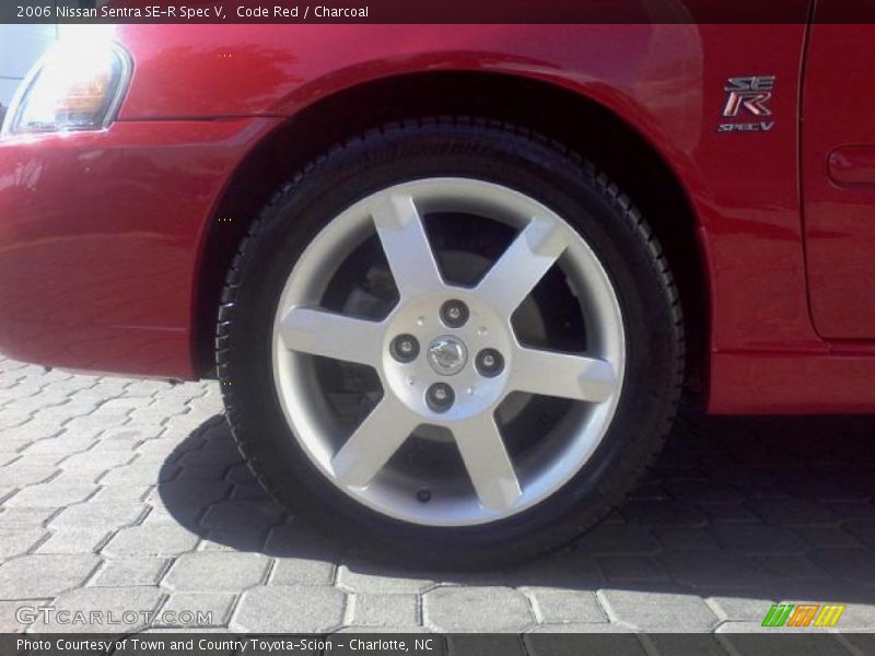 Code Red / Charcoal 2006 Nissan Sentra SE-R Spec V