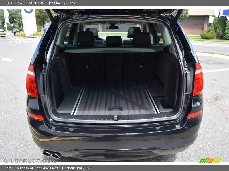 Jet Black / Black 2016 BMW X3 xDrive28i