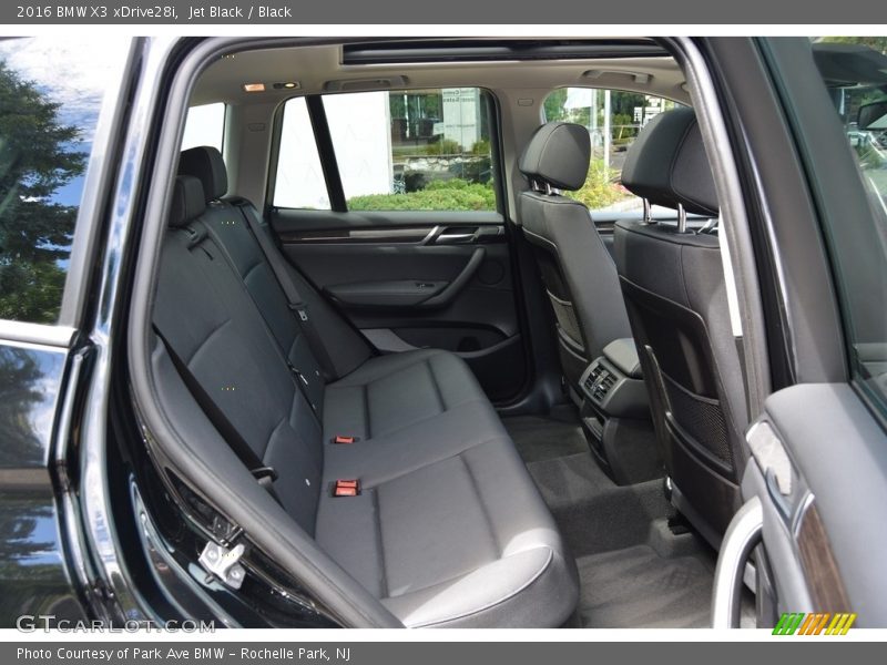 Jet Black / Black 2016 BMW X3 xDrive28i