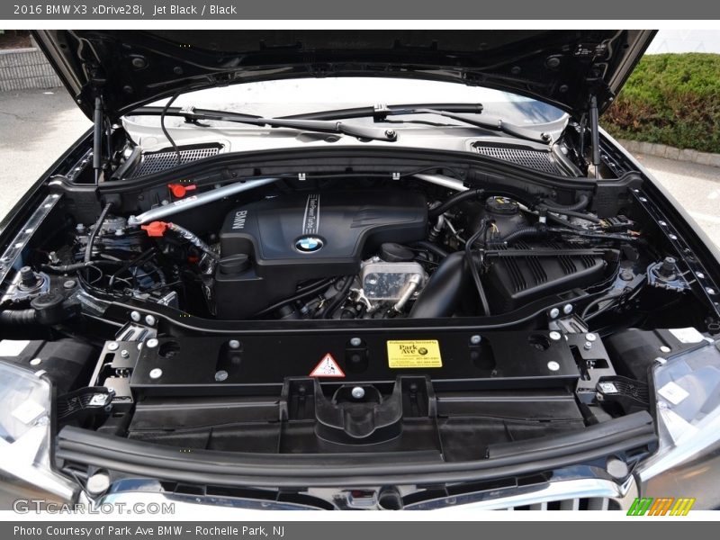 Jet Black / Black 2016 BMW X3 xDrive28i