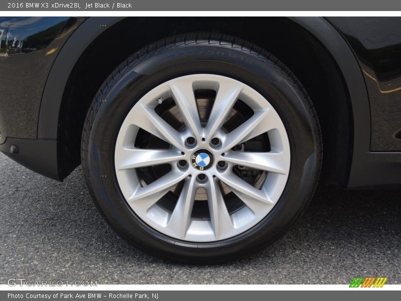 Jet Black / Black 2016 BMW X3 xDrive28i