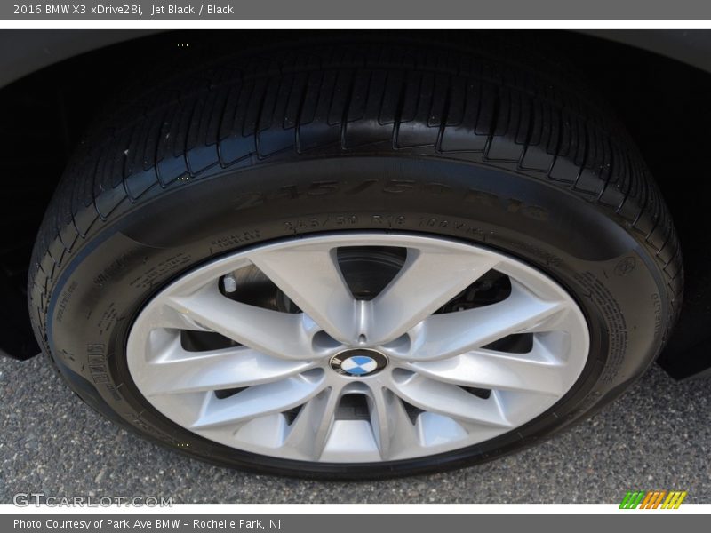 Jet Black / Black 2016 BMW X3 xDrive28i