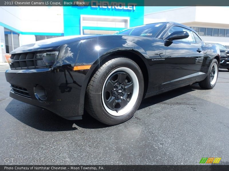 Black / Black 2013 Chevrolet Camaro LS Coupe