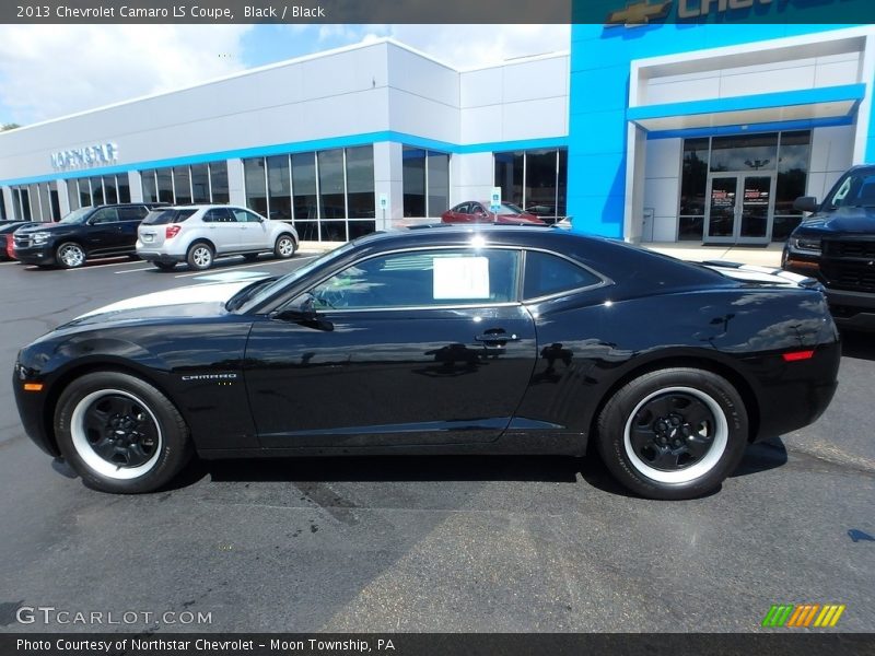 Black / Black 2013 Chevrolet Camaro LS Coupe