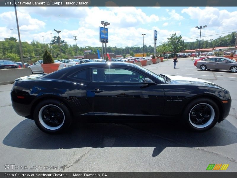 Black / Black 2013 Chevrolet Camaro LS Coupe
