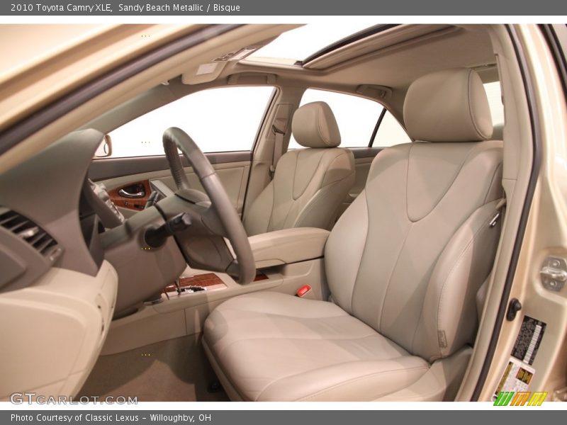 Sandy Beach Metallic / Bisque 2010 Toyota Camry XLE