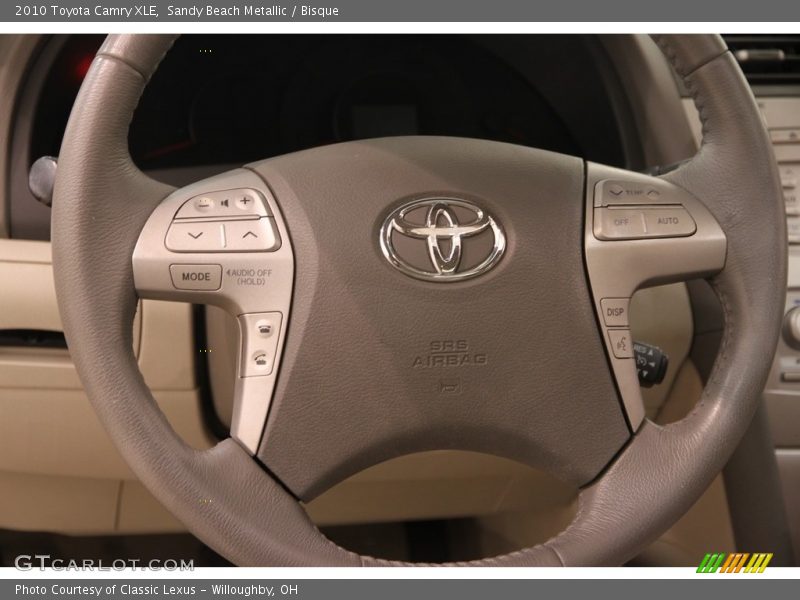 Sandy Beach Metallic / Bisque 2010 Toyota Camry XLE