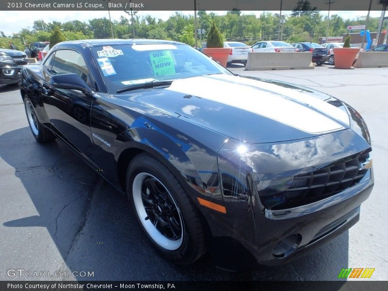 Black / Black 2013 Chevrolet Camaro LS Coupe