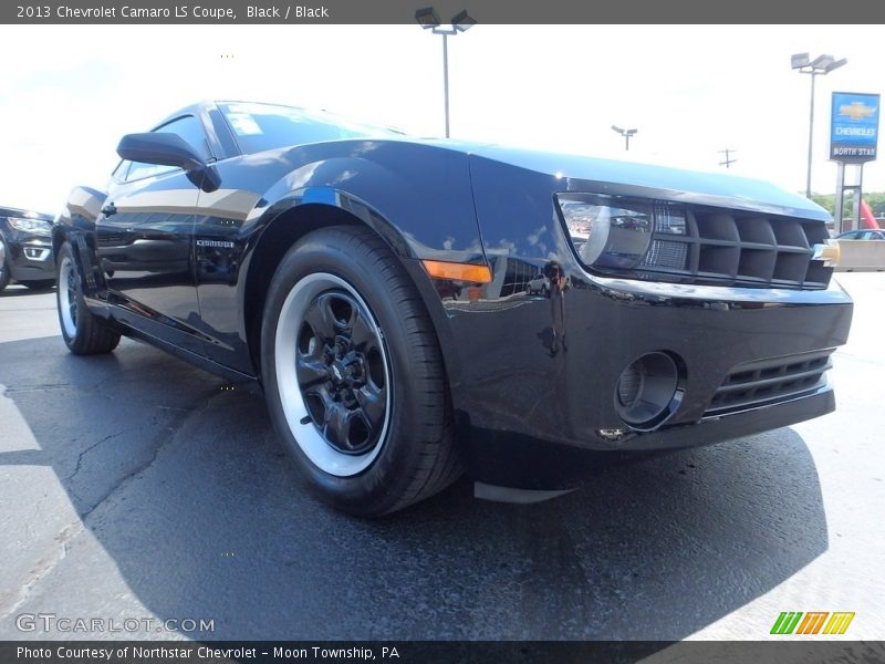 Black / Black 2013 Chevrolet Camaro LS Coupe