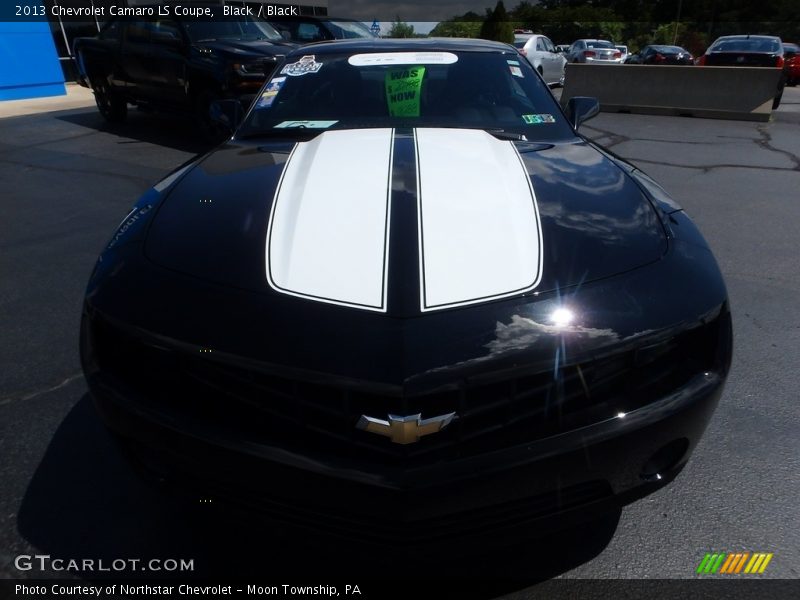 Black / Black 2013 Chevrolet Camaro LS Coupe