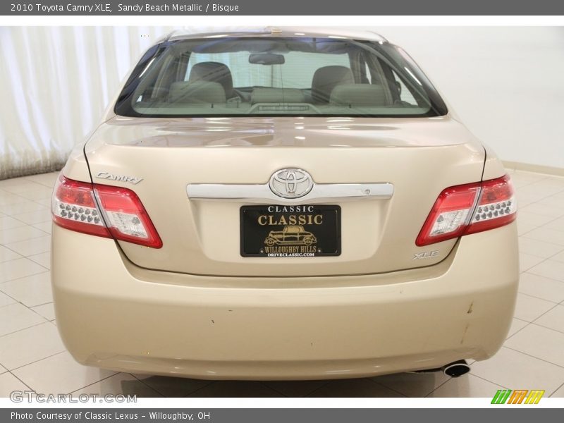 Sandy Beach Metallic / Bisque 2010 Toyota Camry XLE