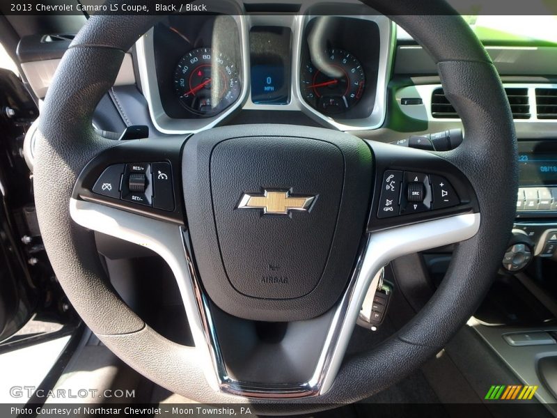 Black / Black 2013 Chevrolet Camaro LS Coupe