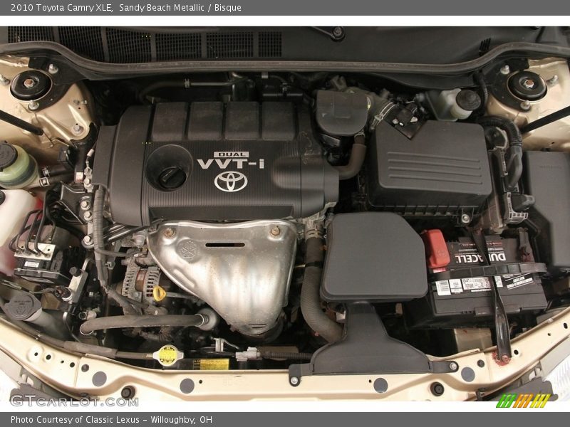 Sandy Beach Metallic / Bisque 2010 Toyota Camry XLE