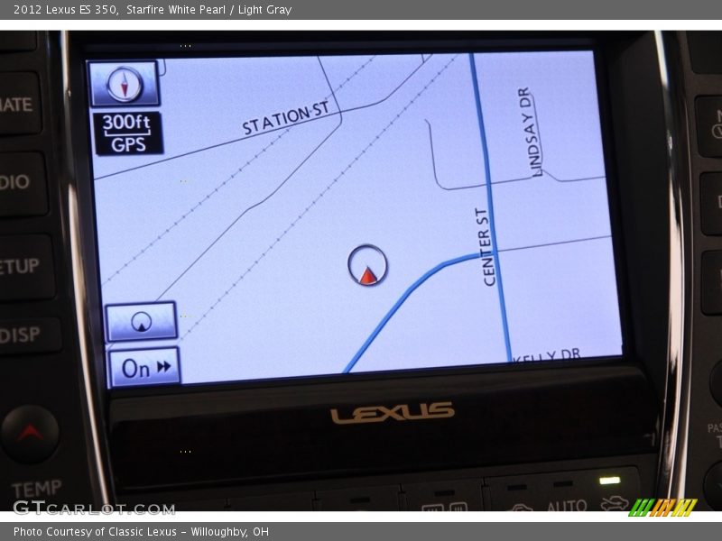 Starfire White Pearl / Light Gray 2012 Lexus ES 350