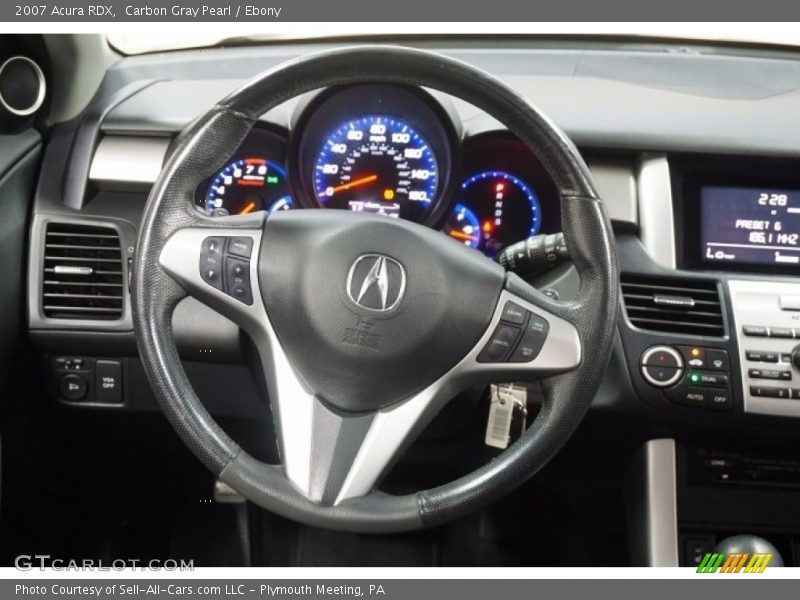 Carbon Gray Pearl / Ebony 2007 Acura RDX