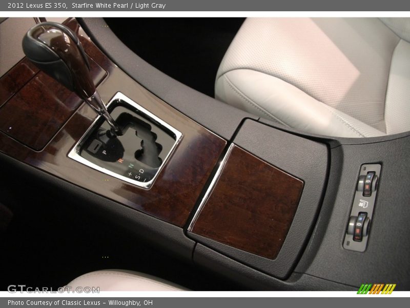 Starfire White Pearl / Light Gray 2012 Lexus ES 350