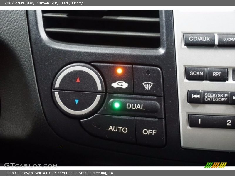 Carbon Gray Pearl / Ebony 2007 Acura RDX