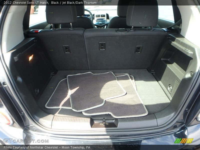 Black / Jet Black/Dark Titanium 2012 Chevrolet Sonic LT Hatch