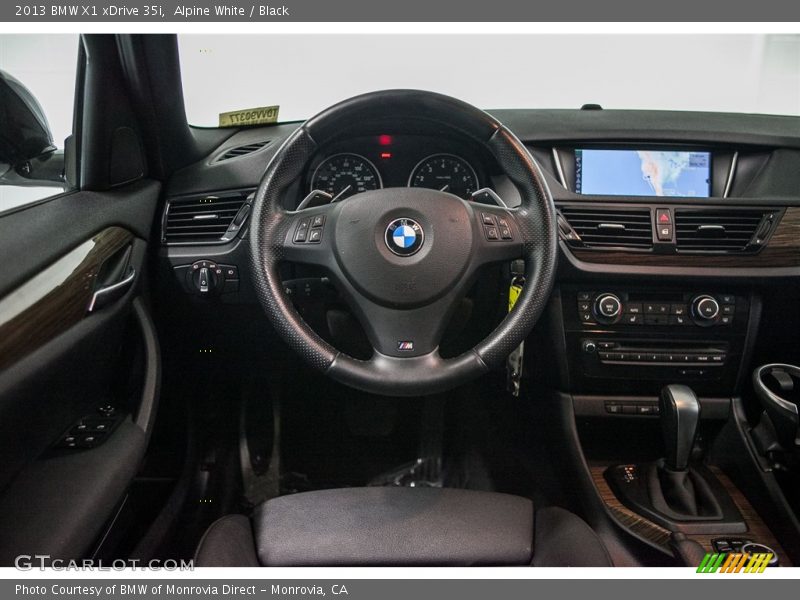 Alpine White / Black 2013 BMW X1 xDrive 35i