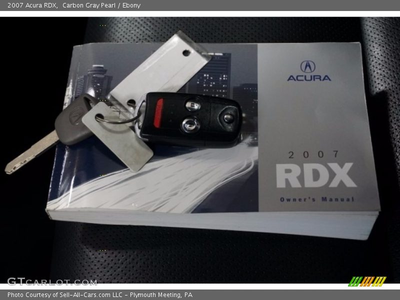 Carbon Gray Pearl / Ebony 2007 Acura RDX