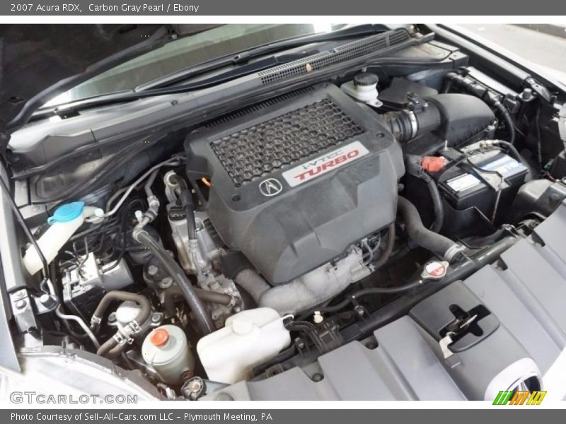 Carbon Gray Pearl / Ebony 2007 Acura RDX