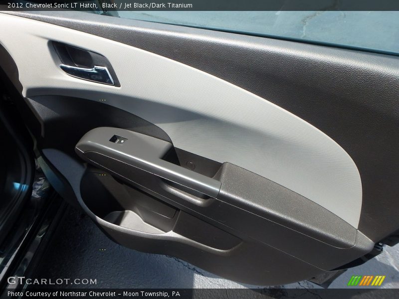 Black / Jet Black/Dark Titanium 2012 Chevrolet Sonic LT Hatch